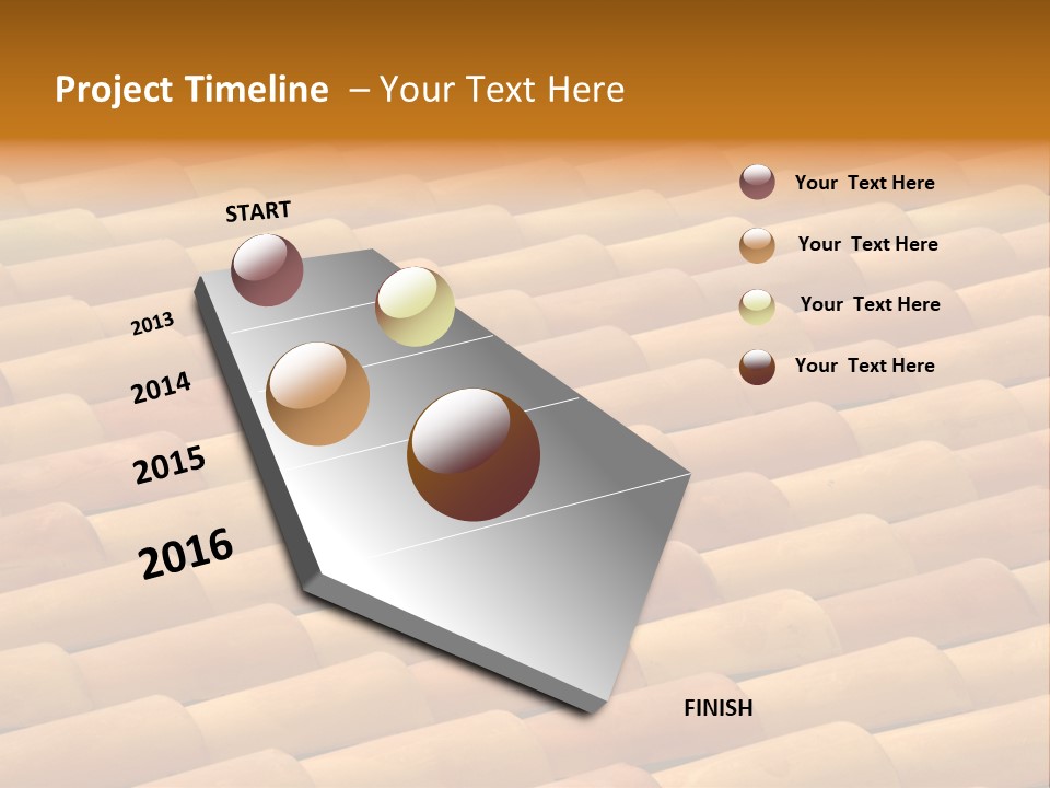 Home Geometric Round PowerPoint Template