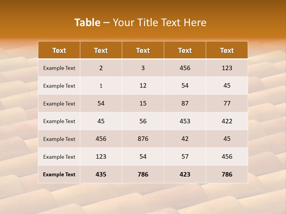 Home Geometric Round PowerPoint Template