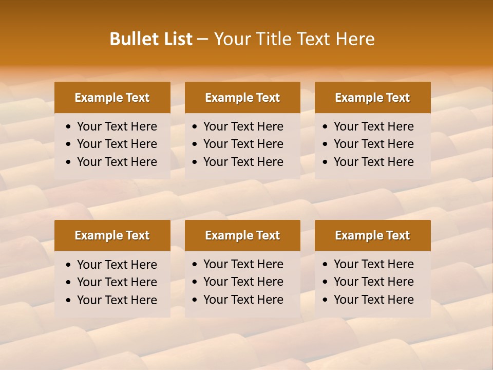 Home Geometric Round PowerPoint Template