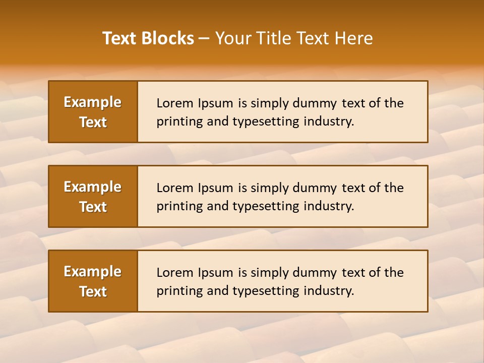 Home Geometric Round PowerPoint Template