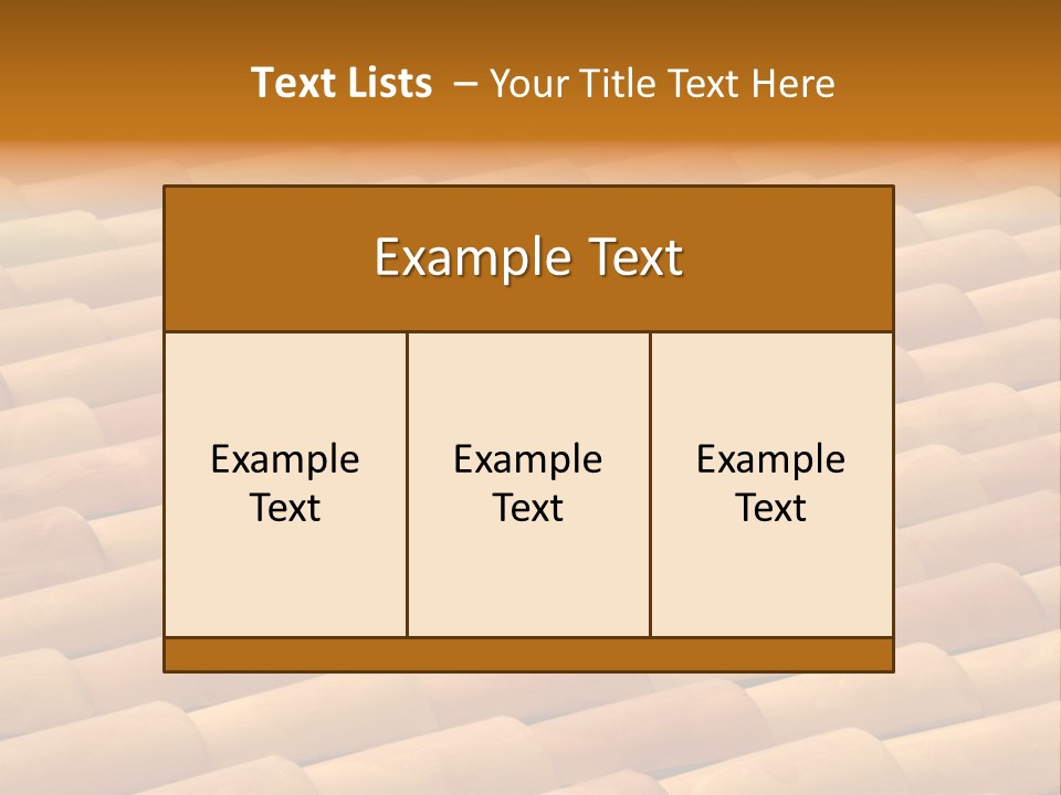 Home Geometric Round PowerPoint Template