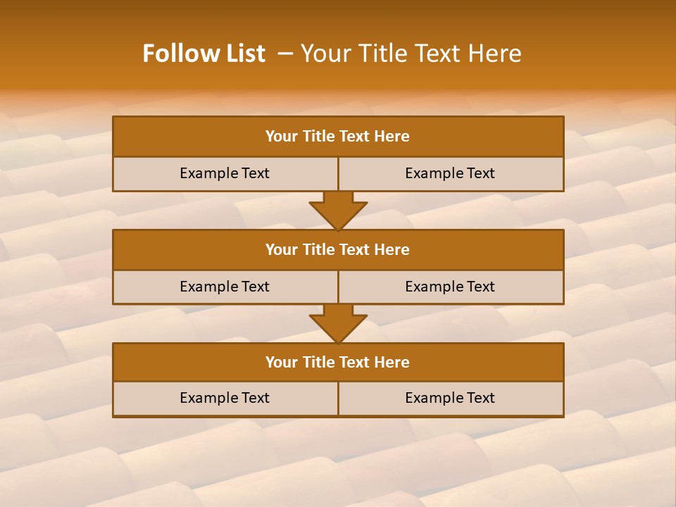 Home Geometric Round PowerPoint Template