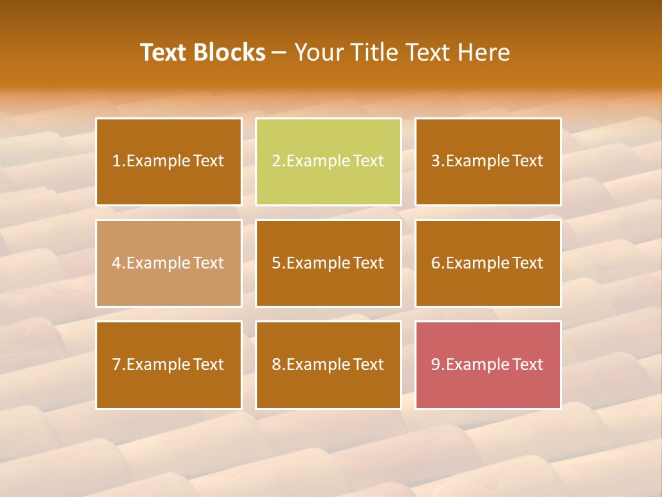 Home Geometric Round PowerPoint Template