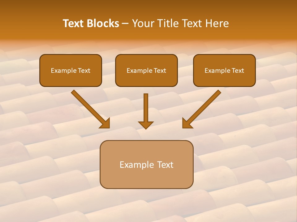 Home Geometric Round PowerPoint Template