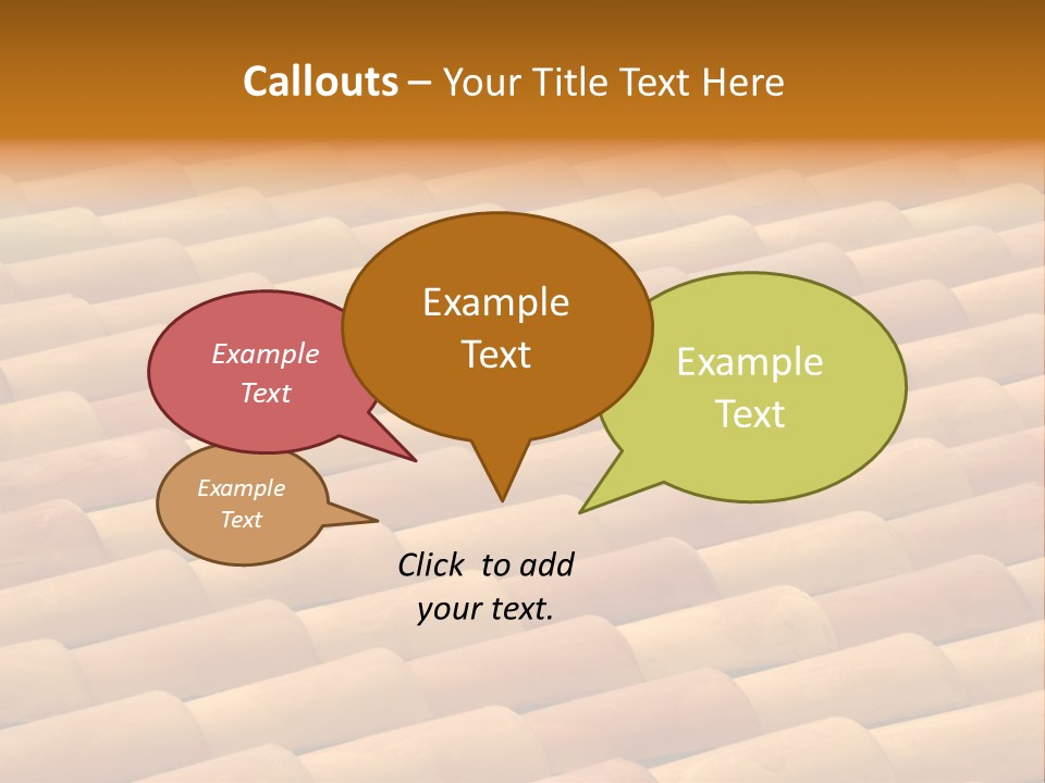 Home Geometric Round PowerPoint Template