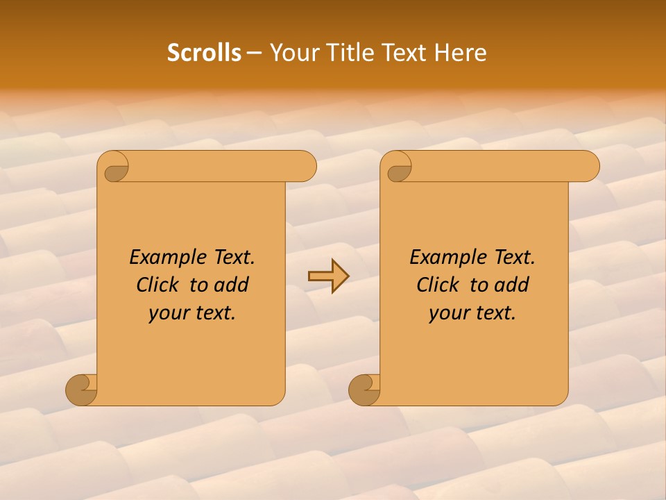 Home Geometric Round PowerPoint Template