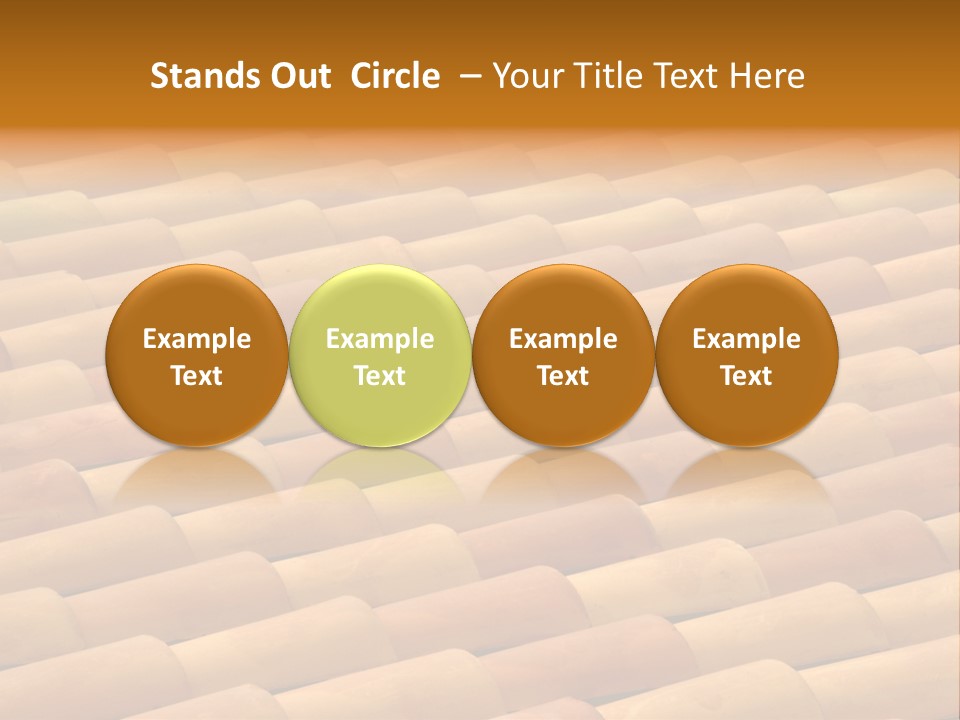 Home Geometric Round PowerPoint Template