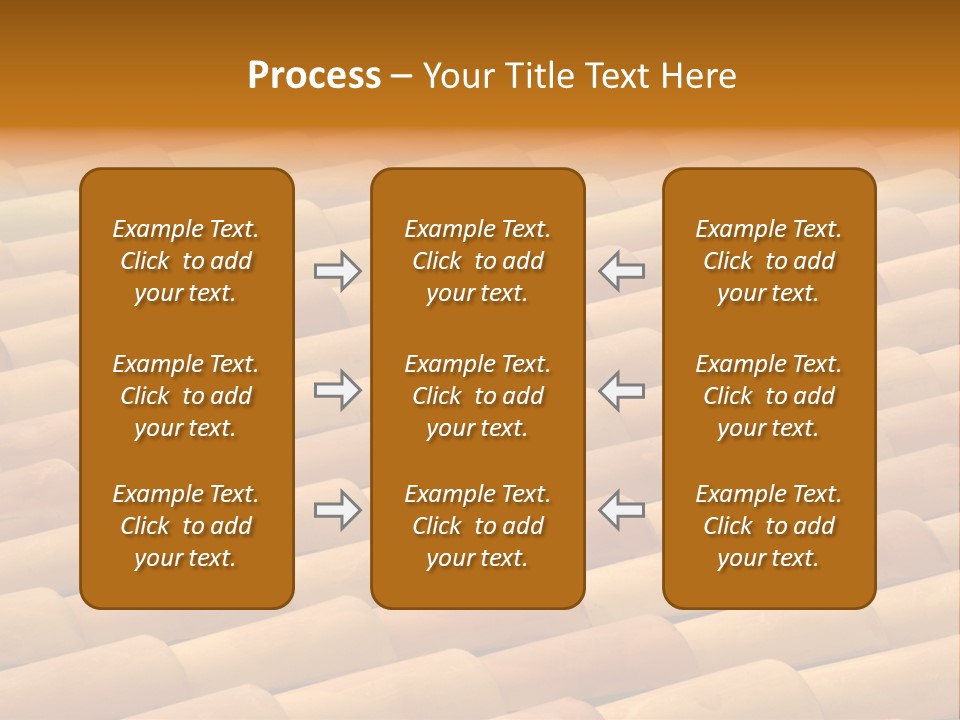 Home Geometric Round PowerPoint Template