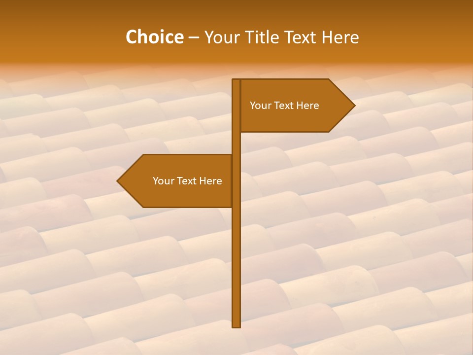 Home Geometric Round PowerPoint Template