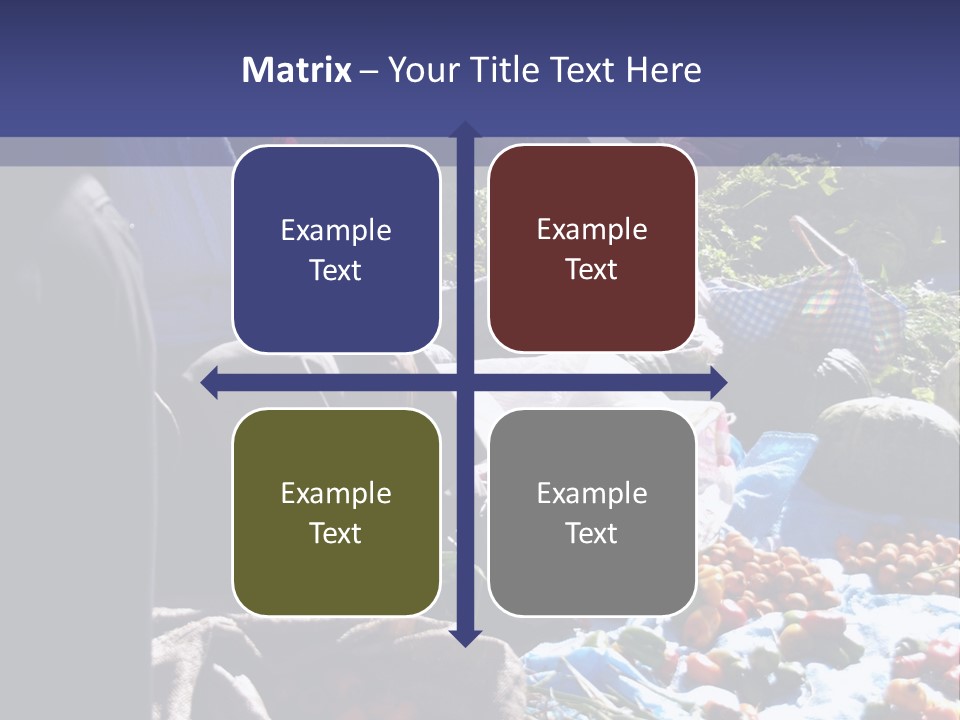 Fruit Selling Tomato PowerPoint Template