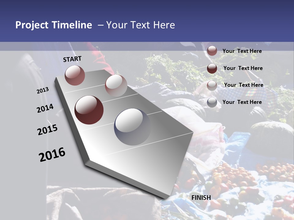 Fruit Selling Tomato PowerPoint Template