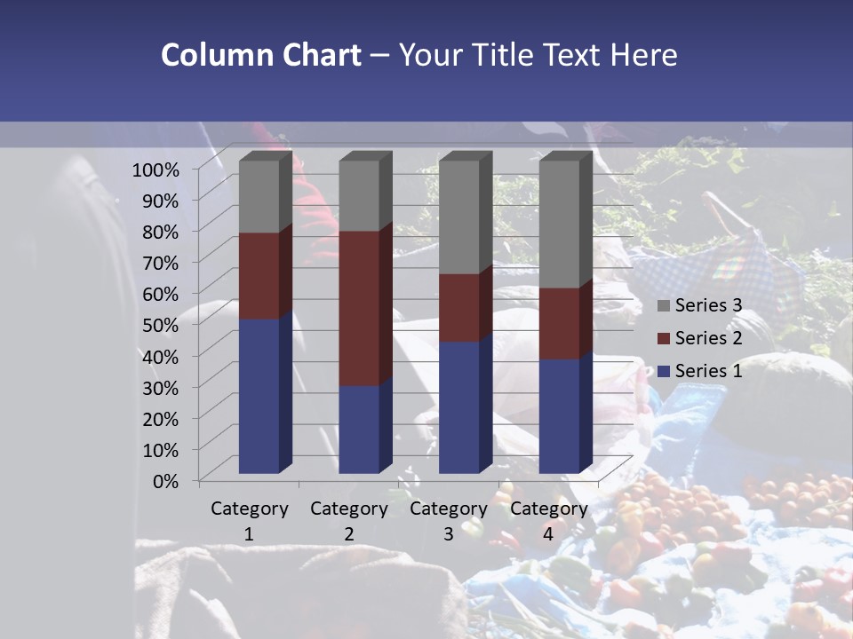 Fruit Selling Tomato PowerPoint Template