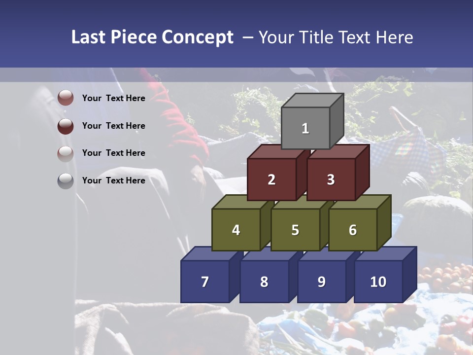 Fruit Selling Tomato PowerPoint Template