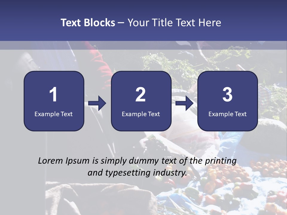 Fruit Selling Tomato PowerPoint Template