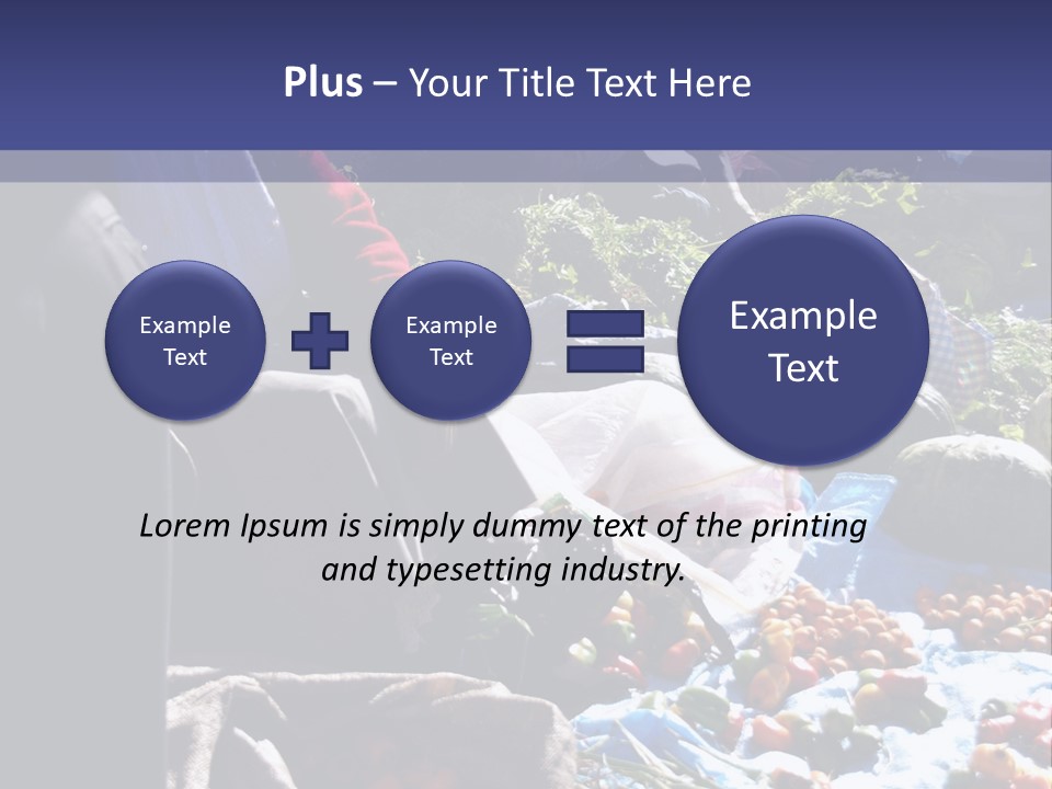 Fruit Selling Tomato PowerPoint Template