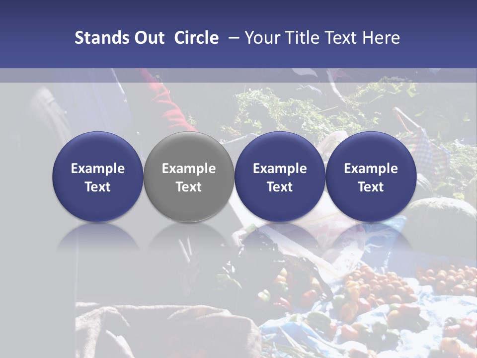 Fruit Selling Tomato PowerPoint Template