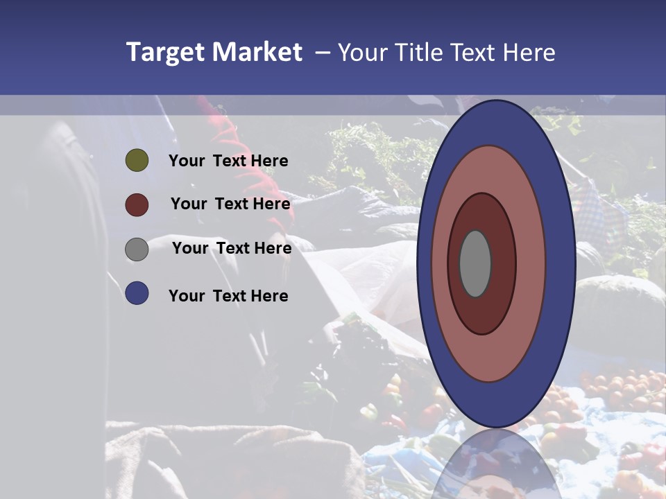 Fruit Selling Tomato PowerPoint Template