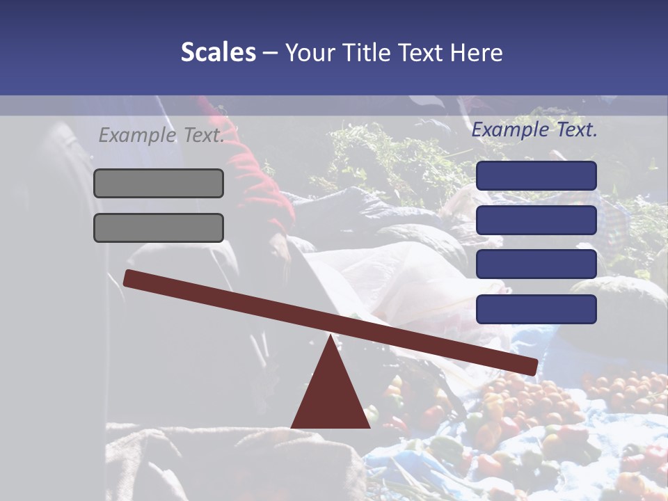 Fruit Selling Tomato PowerPoint Template