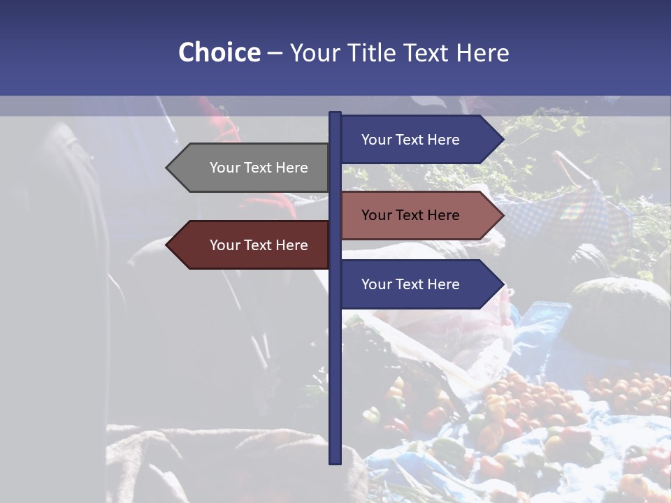 Fruit Selling Tomato PowerPoint Template