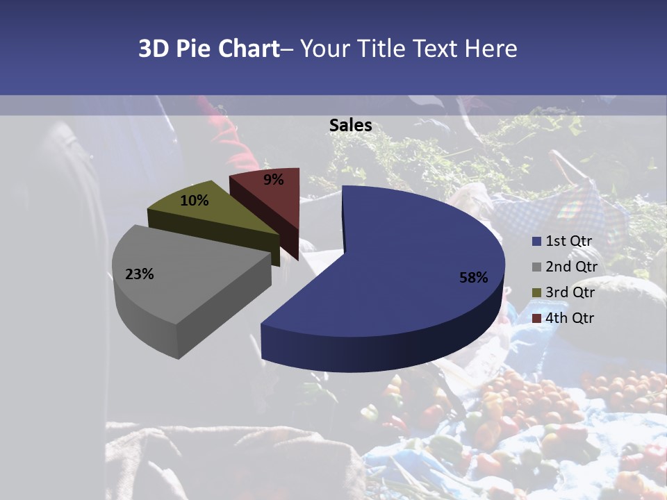 Fruit Selling Tomato PowerPoint Template