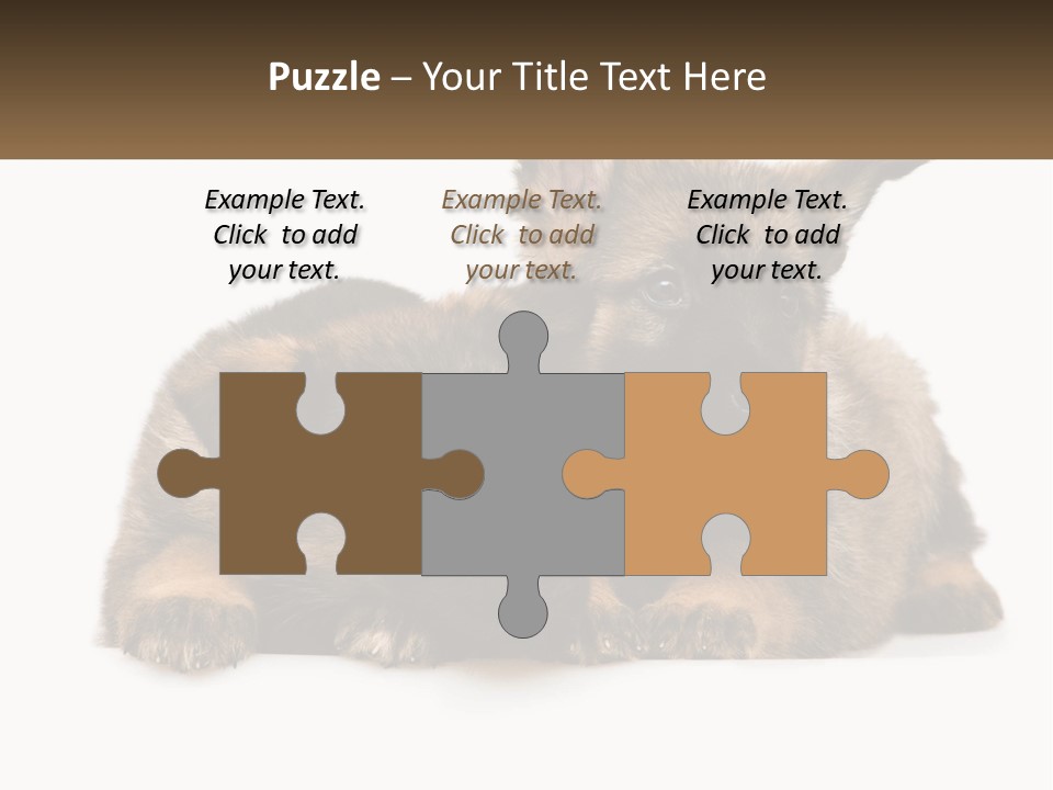 German Fun Obedient PowerPoint Template