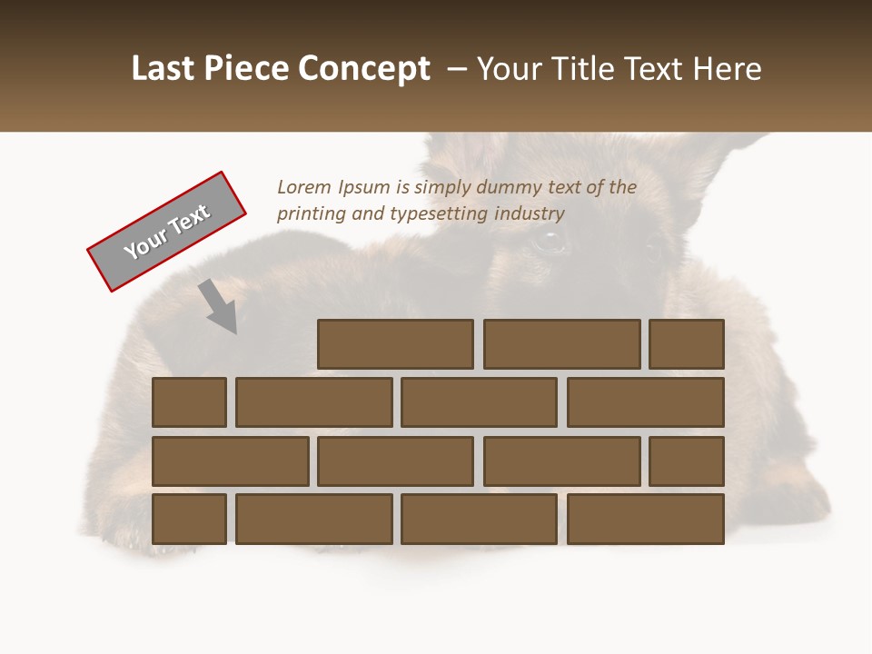 German Fun Obedient PowerPoint Template