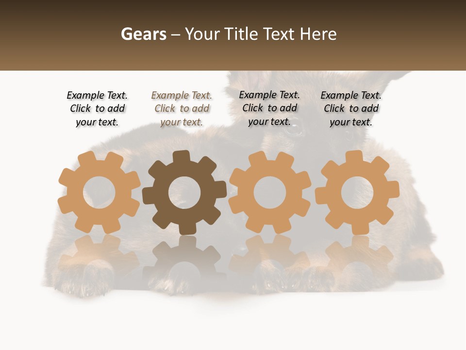 German Fun Obedient PowerPoint Template