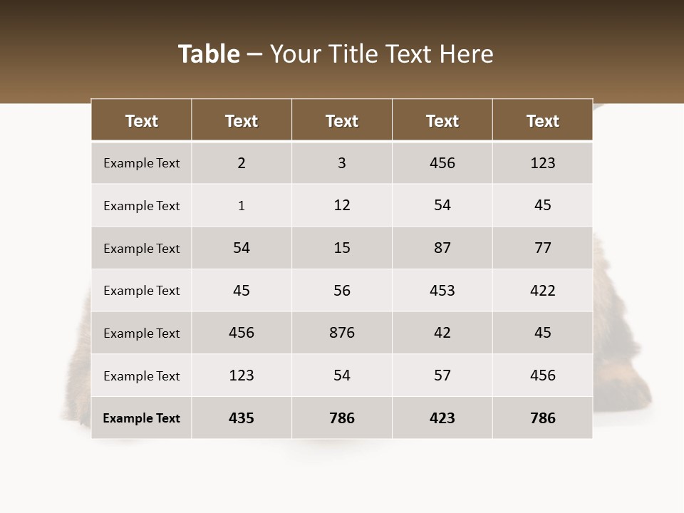 German Fun Obedient PowerPoint Template