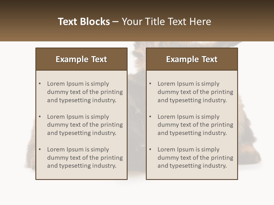 German Fun Obedient PowerPoint Template