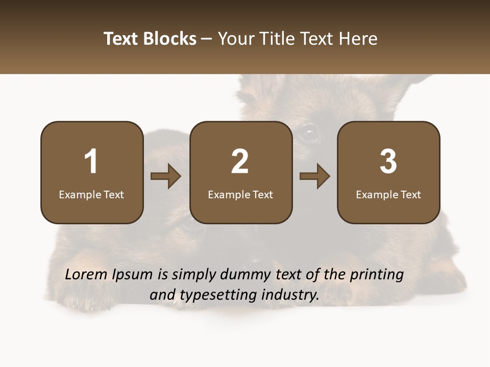 German Fun Obedient PowerPoint Template