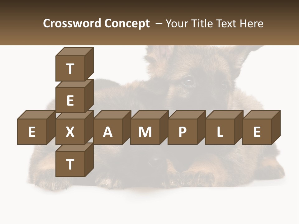 German Fun Obedient PowerPoint Template