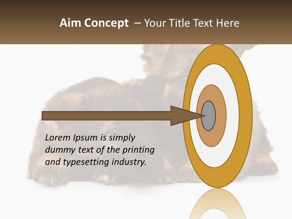 German Fun Obedient PowerPoint Template