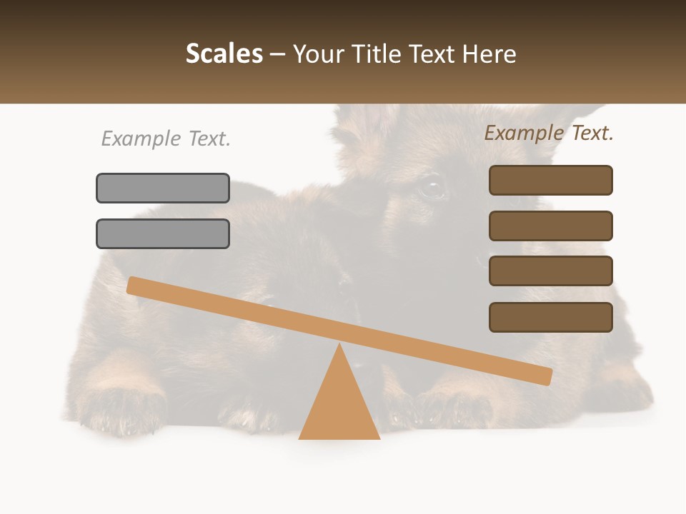 German Fun Obedient PowerPoint Template