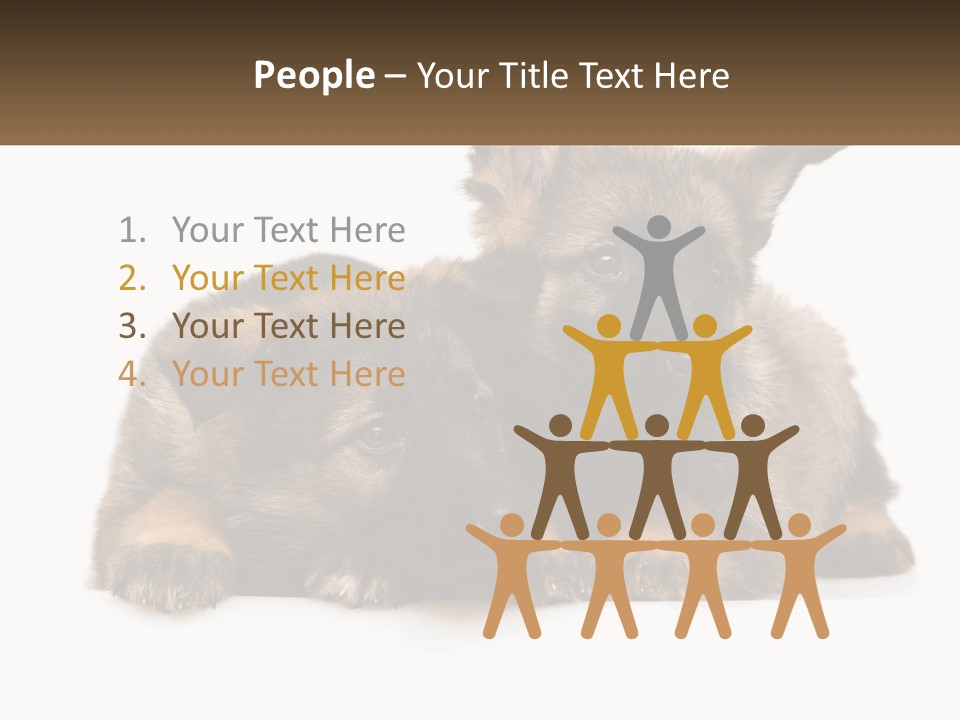 German Fun Obedient PowerPoint Template