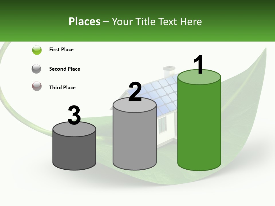 Ecology Roof Tech PowerPoint Template