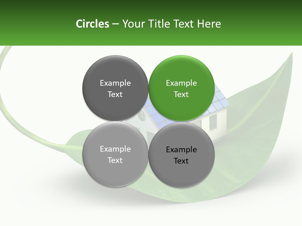 Ecology Roof Tech PowerPoint Template