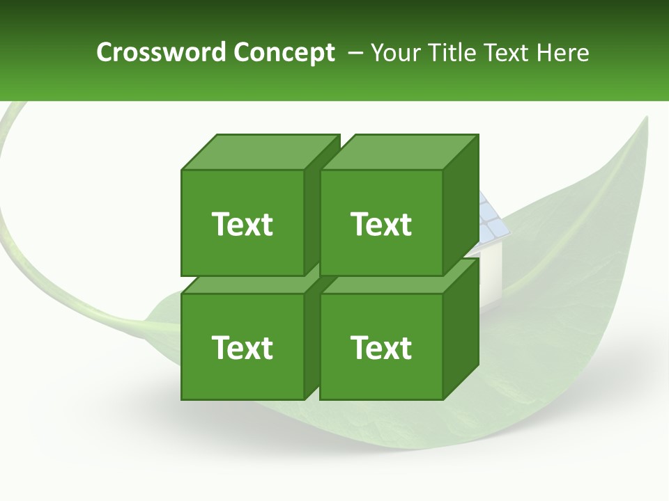 Ecology Roof Tech PowerPoint Template