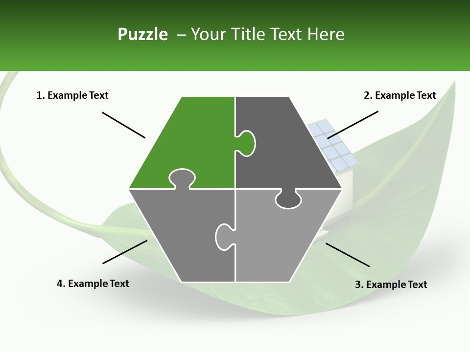 Ecology Roof Tech PowerPoint Template