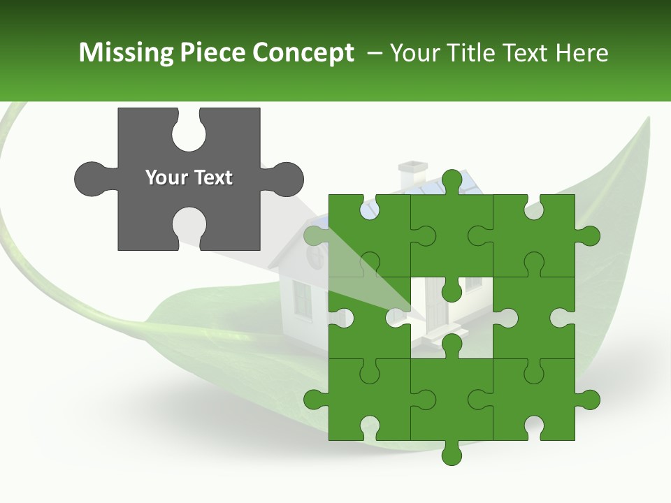 Ecology Roof Tech PowerPoint Template