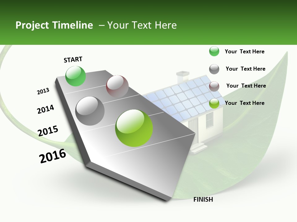Ecology Roof Tech PowerPoint Template