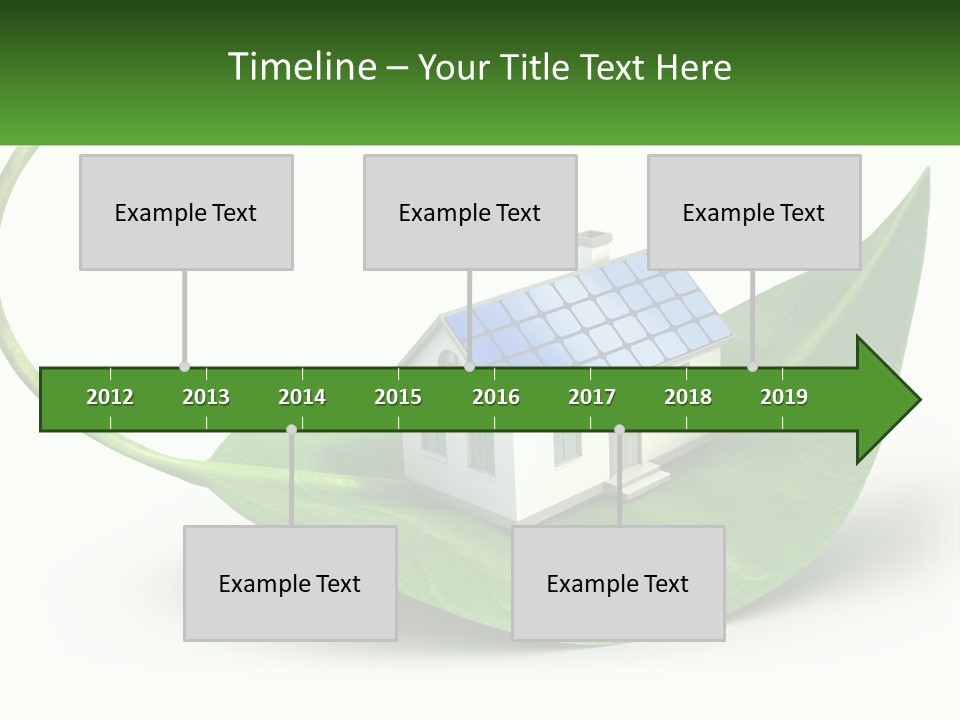 Ecology Roof Tech PowerPoint Template