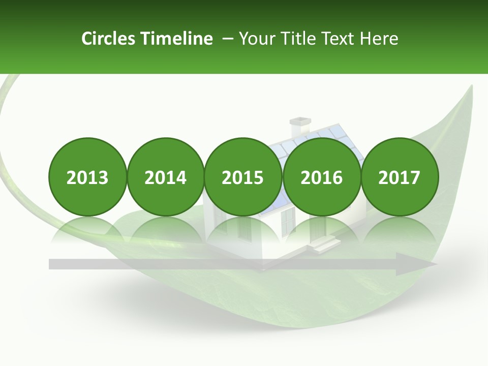 Ecology Roof Tech PowerPoint Template