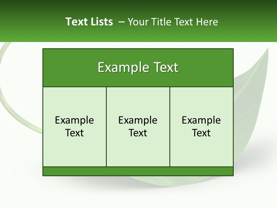 Ecology Roof Tech PowerPoint Template