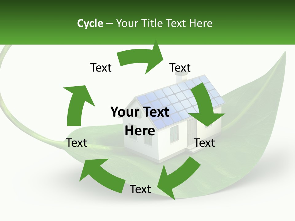 Ecology Roof Tech PowerPoint Template