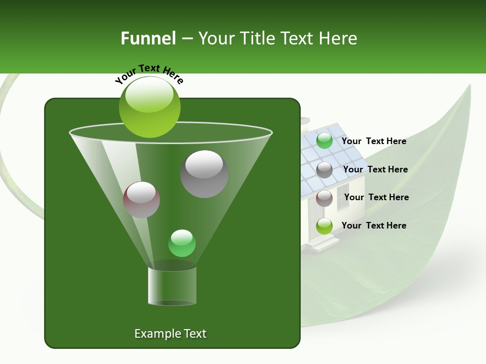 Ecology Roof Tech PowerPoint Template