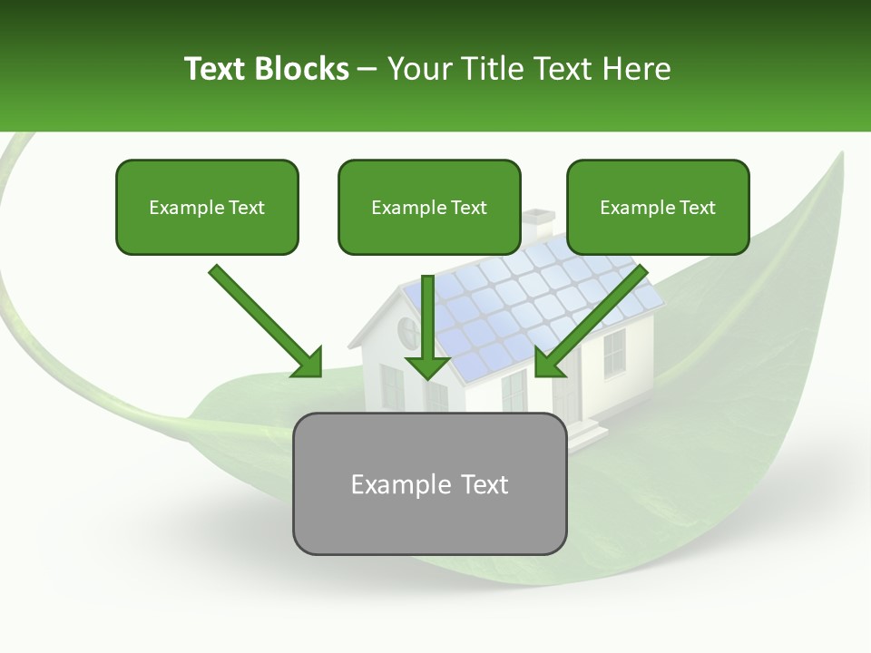 Ecology Roof Tech PowerPoint Template