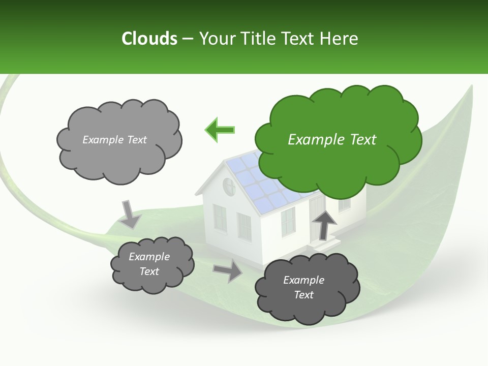 Ecology Roof Tech PowerPoint Template