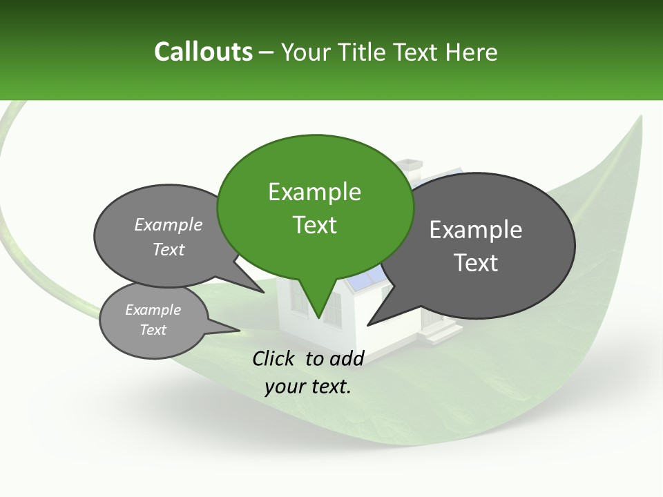 Ecology Roof Tech PowerPoint Template
