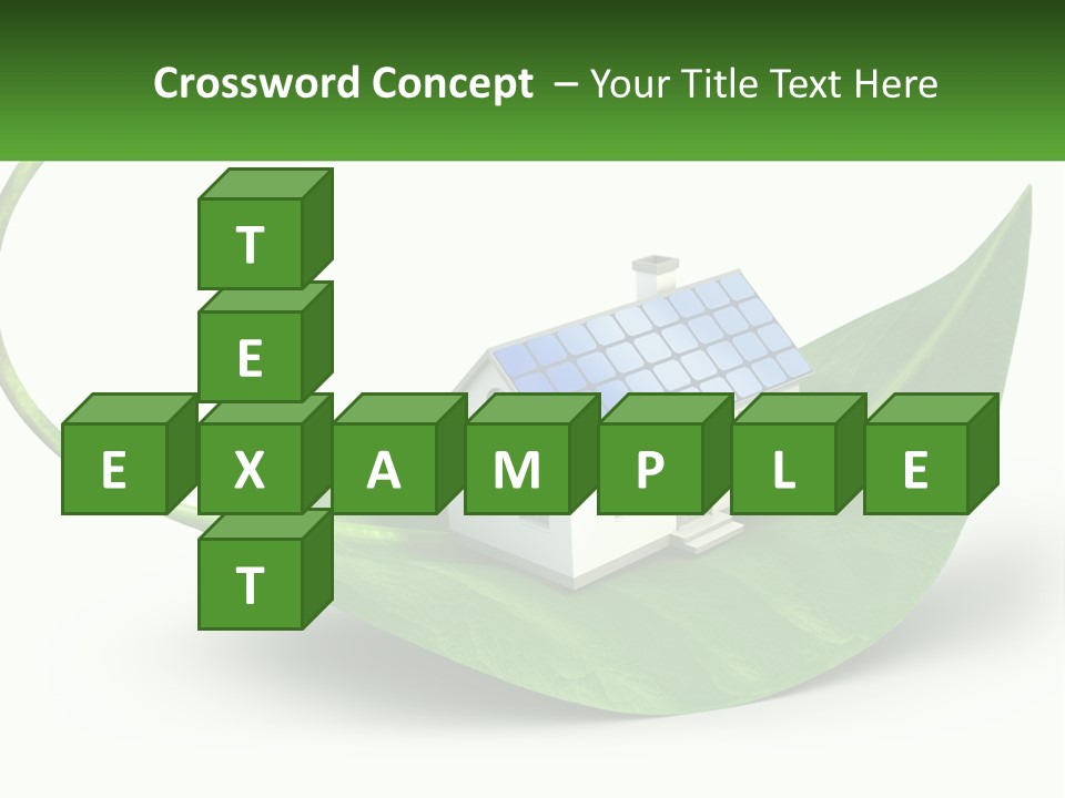 Ecology Roof Tech PowerPoint Template