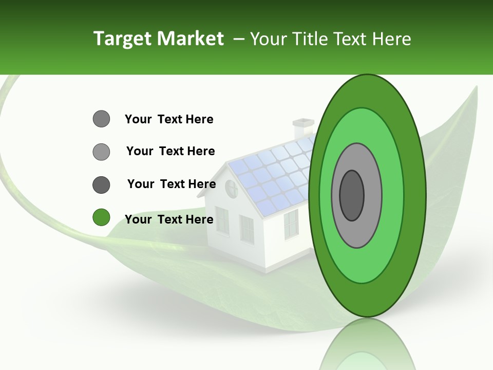Ecology Roof Tech PowerPoint Template